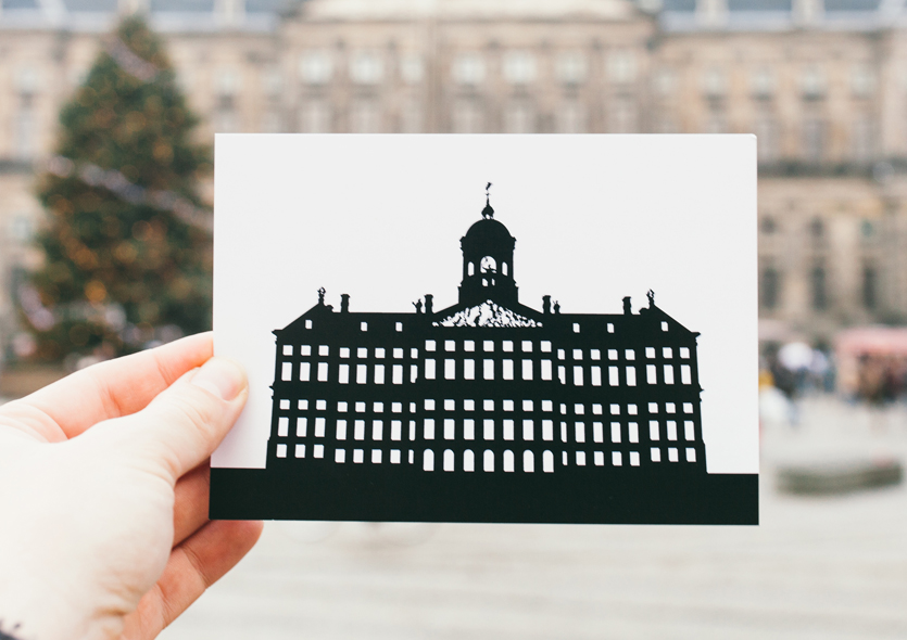 postcard of Koninklijk Paleis by WUUDY